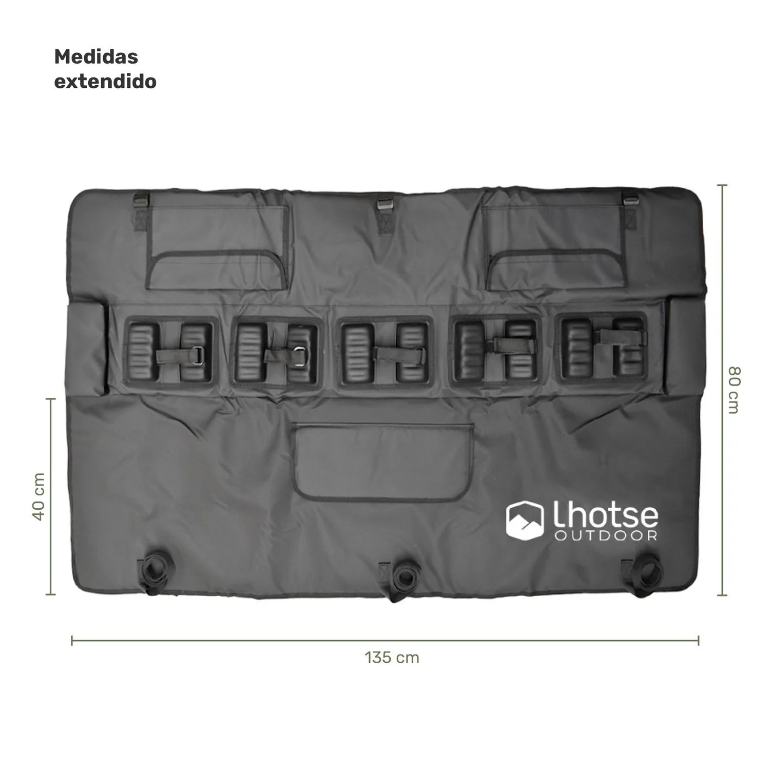 Pick-up Pad Lhotse Porta 5 Bicicletas