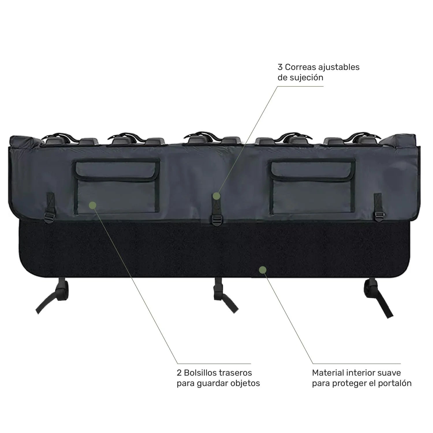 Pick-up Pad Lhotse Porta 5 Bicicletas