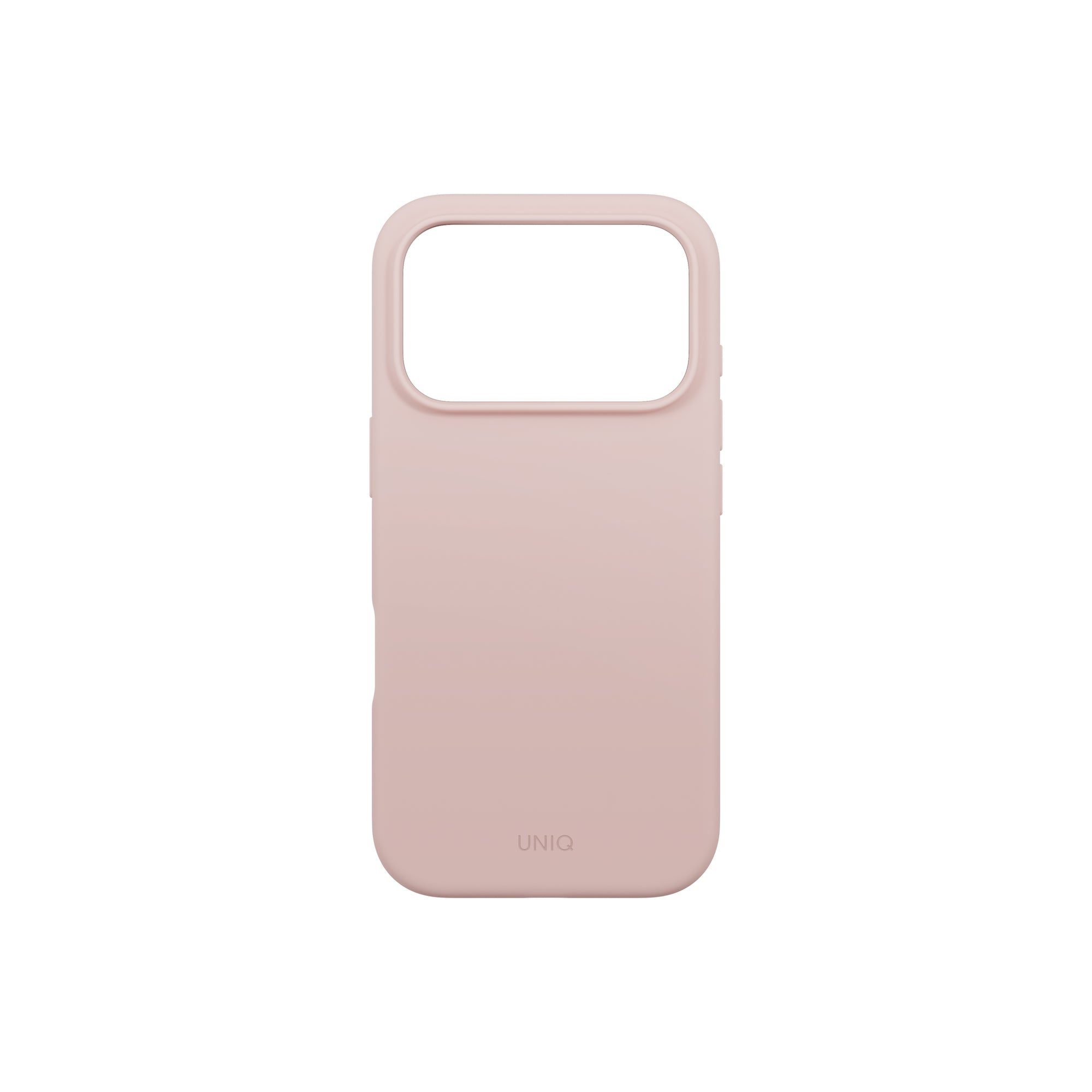 Carcasa Uniq Lino Silicona Magsafe iPhone 17 Pro Max - Rosa - PREVENTA - ENTREGA 10 OCTUBRE