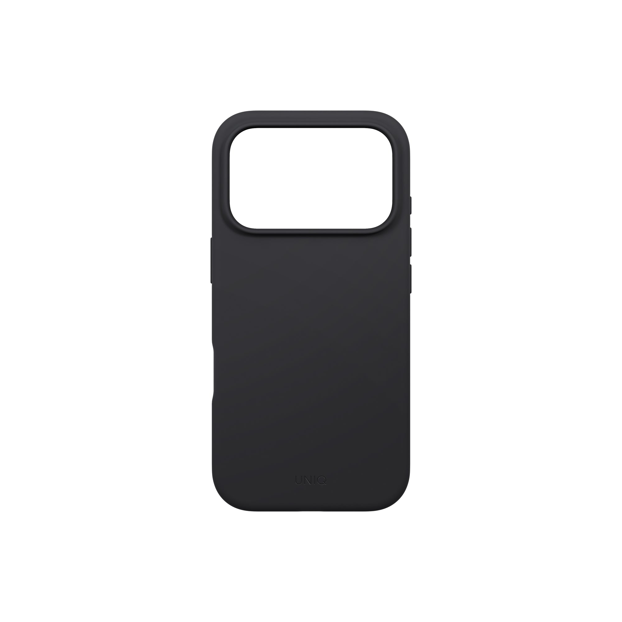 Carcasa Uniq Lino Silicona Magsafe iPhone 17 Pro Max - Gris Oscura - PREVENTA - ENTREGA 10 OCTUBRE