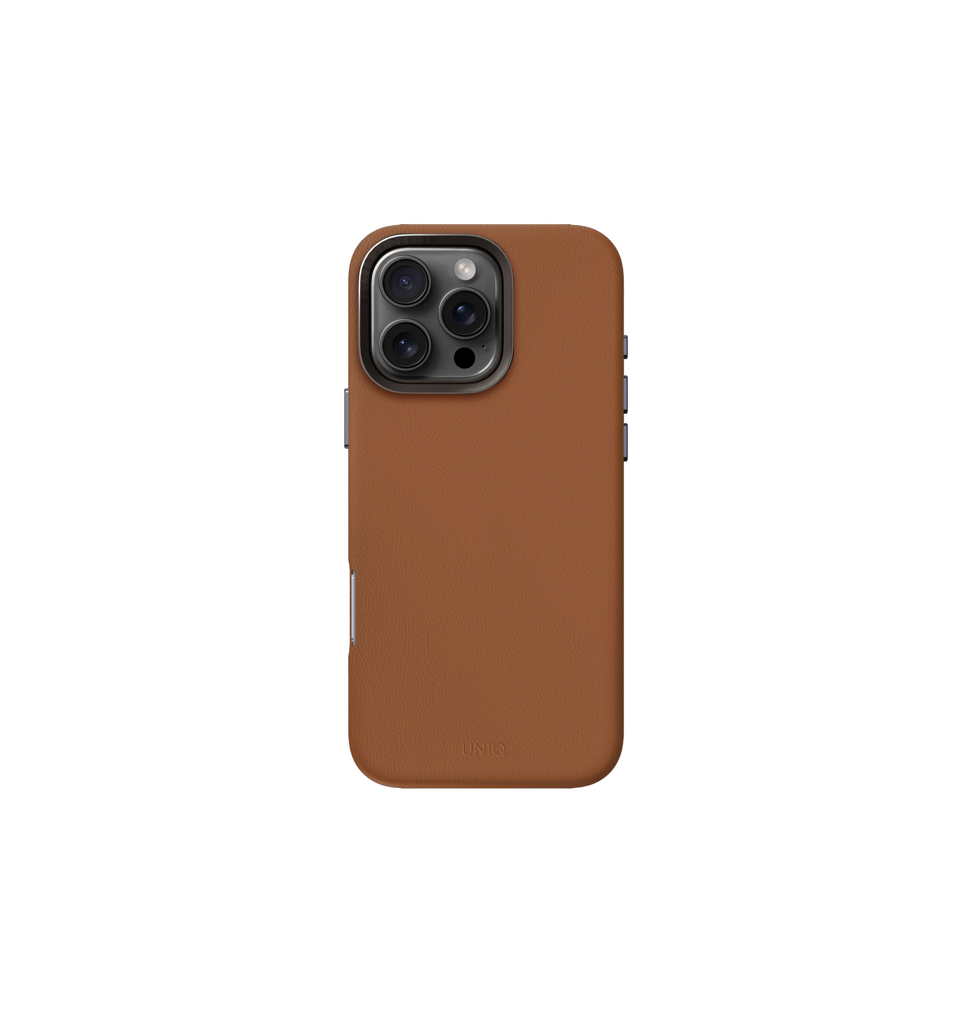 Carcasa Uniq Lyden Magsafe De Cuero iPhone 16 Pro Max - Cafe
