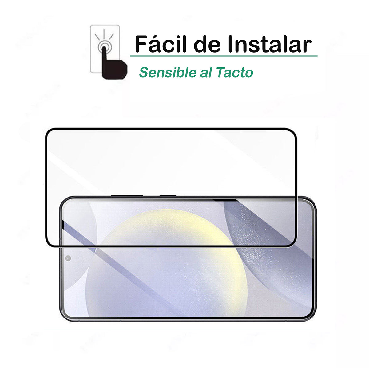 Lámina de Vidrio Templado 3D Samsung S25