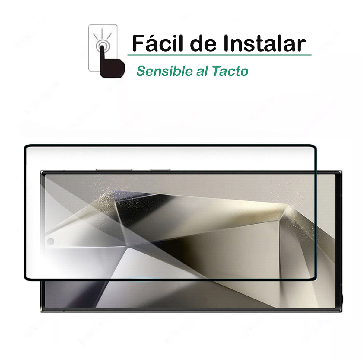 Lámina de Vidrio Templado 3D Samsung S25 Ultra