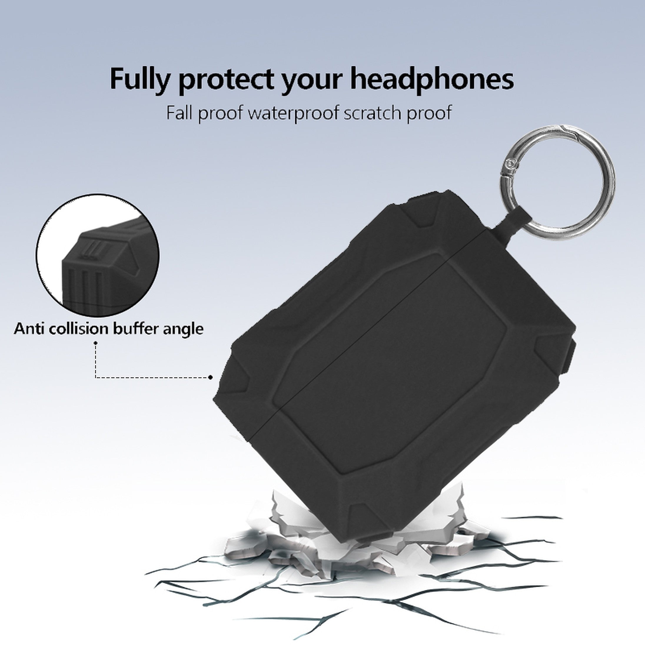 Funda de Silicona Rígida para Airpods Pro