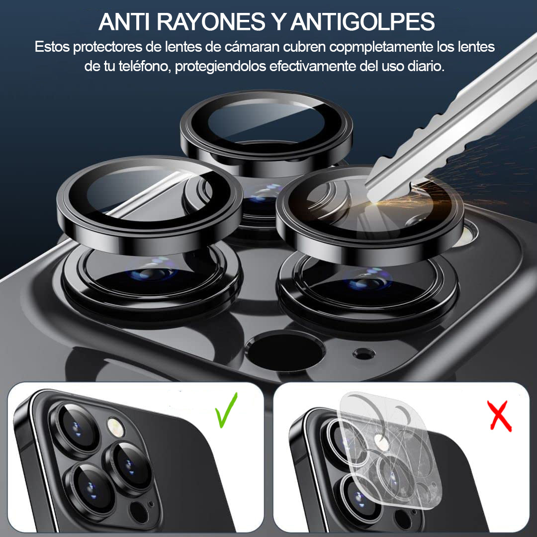 Protector Lente Cámara iPhone 16 Pro / 16 Pro Max