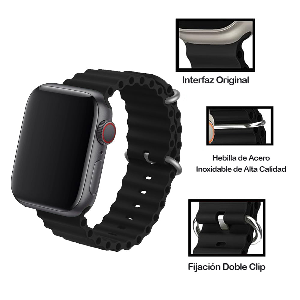 Correa de Silicona Oceano Apple Watch