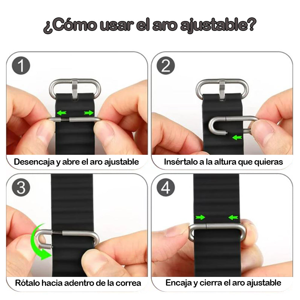 Correa de Silicona Oceano Apple Watch