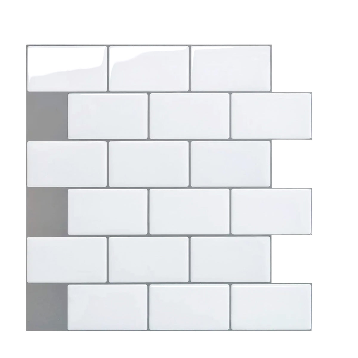 Mosaico Autoadhesivo 3D Decorativo - 30.5 X 30.5 Cm - Varios Modelos