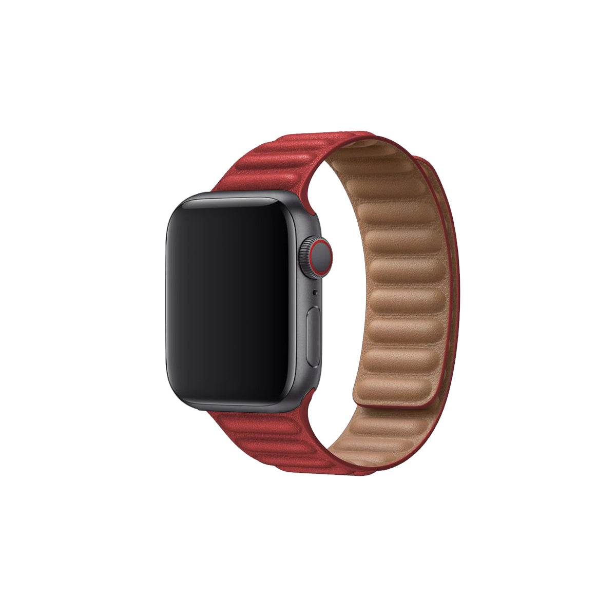 Correa de Cuero Magnetica Apple Watch Modelo Link