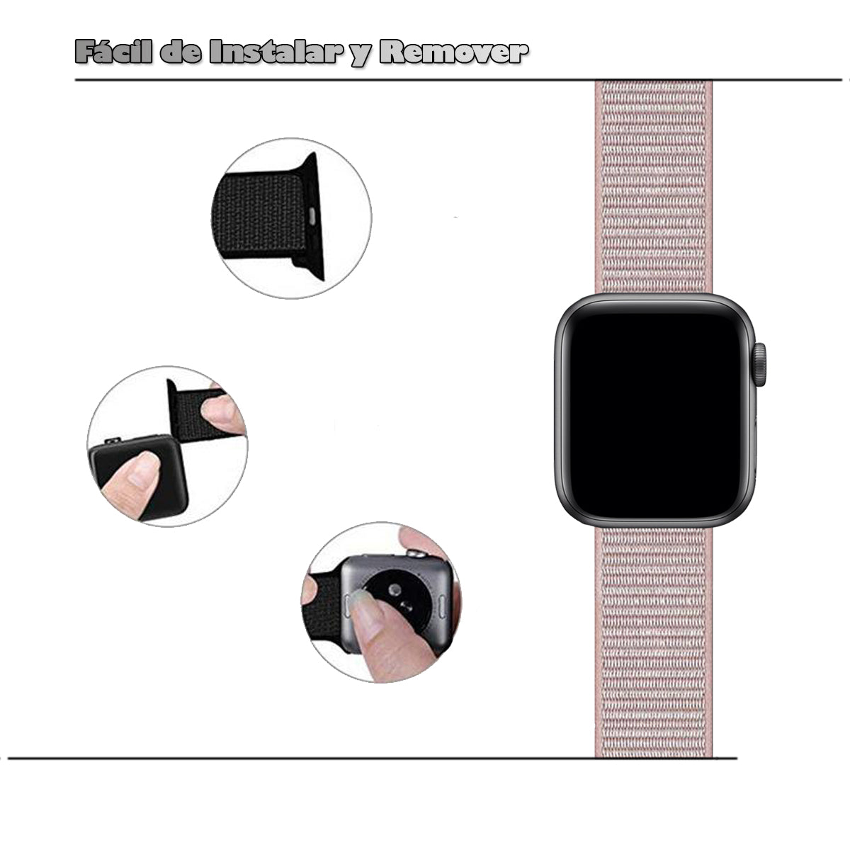 Correa De Nylon Apple Watch