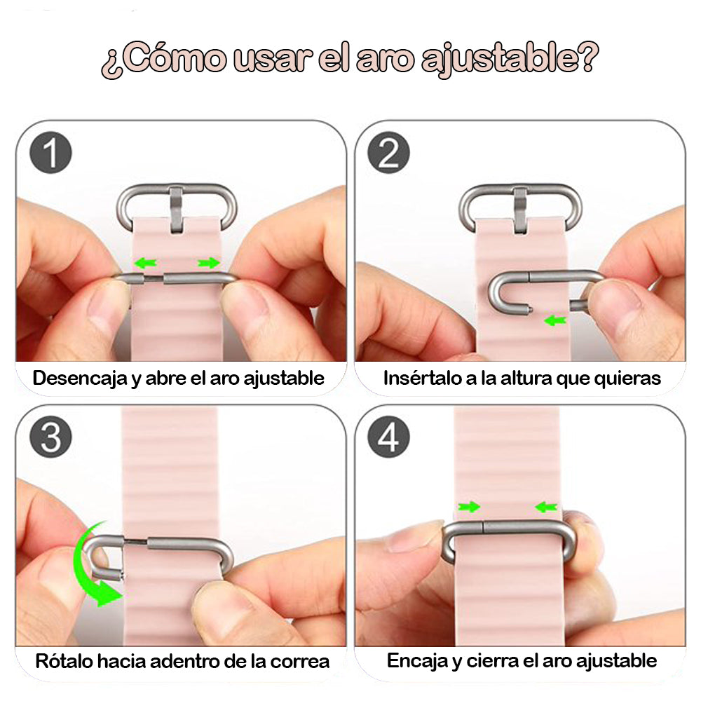 Correa de Silicona Oceano Apple Watch