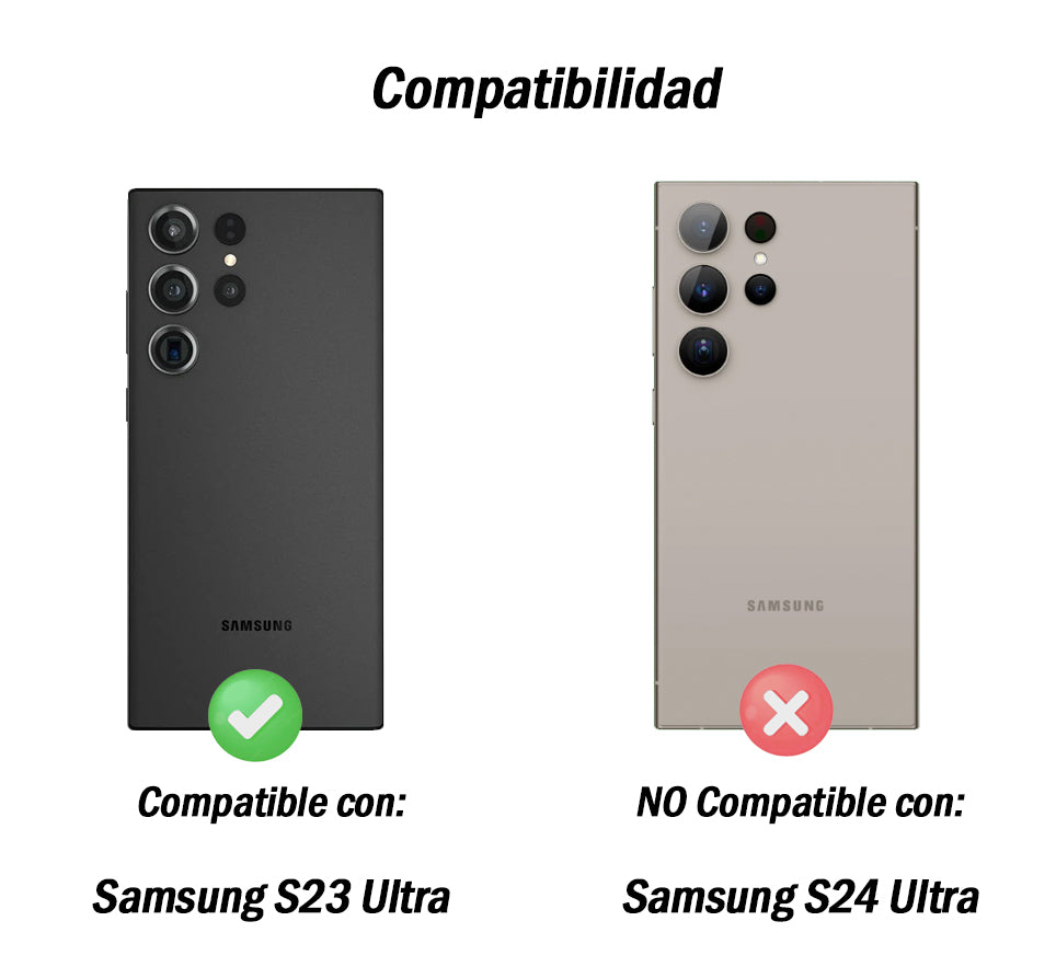 Carcasa Antigolpe Rígida Clear Samsung S23 Ultra