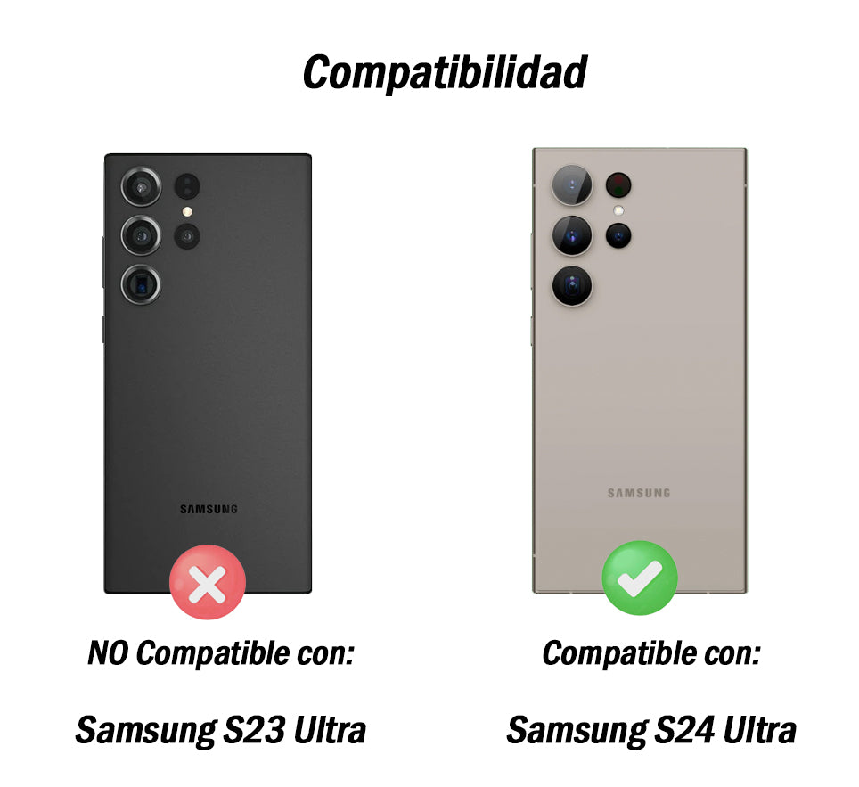 Carcasa Antigolpe Rígida Clear Samsung S24 Ultra
