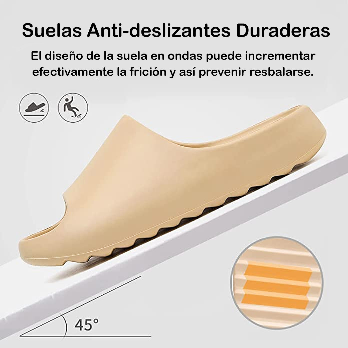 Sandalias / Chalas Slides Goma Premium - Unisex