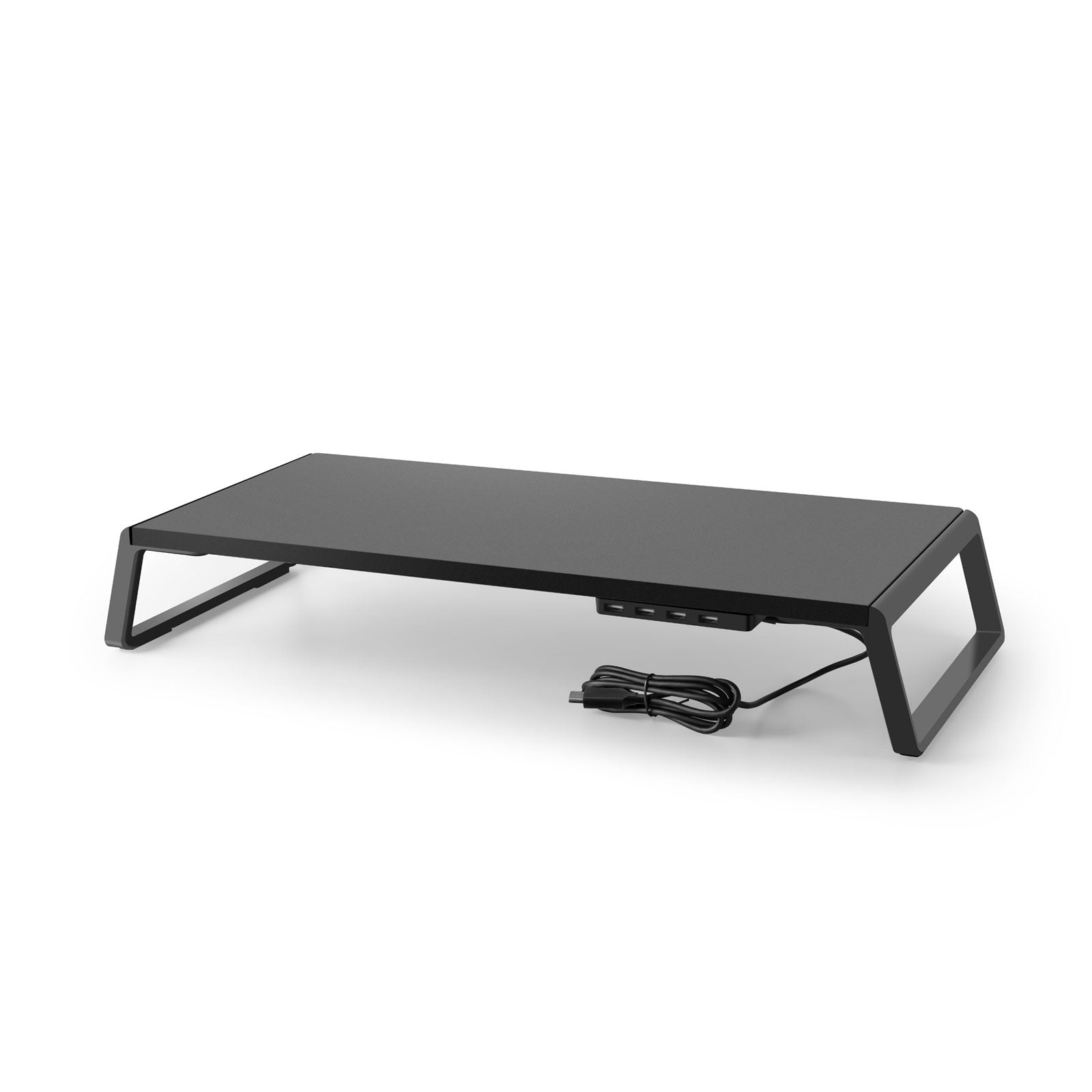 Soporte y Elevador de Monitor para Escritorio con Puertos USB – Conector Tipo C al Computador