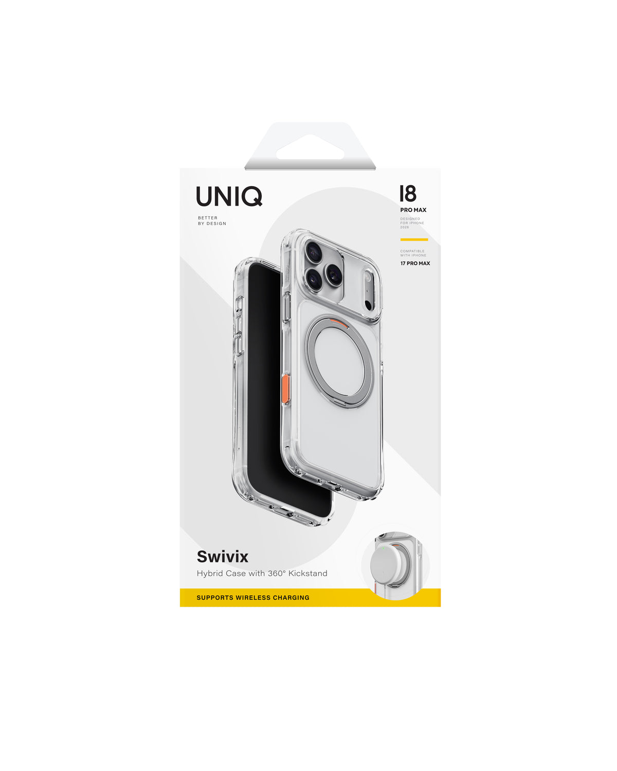 Carcasa Uniq Swivix Magsafe Soporte Giratório iPhone 18 Pro Max