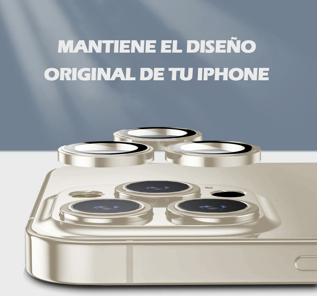 Protector Lente Cámara iPhone 15 Pro / 15 Pro Max
