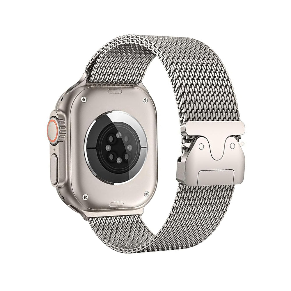 Correa Acero Inoxidable - Modelo Milanes / Broche Mariposa