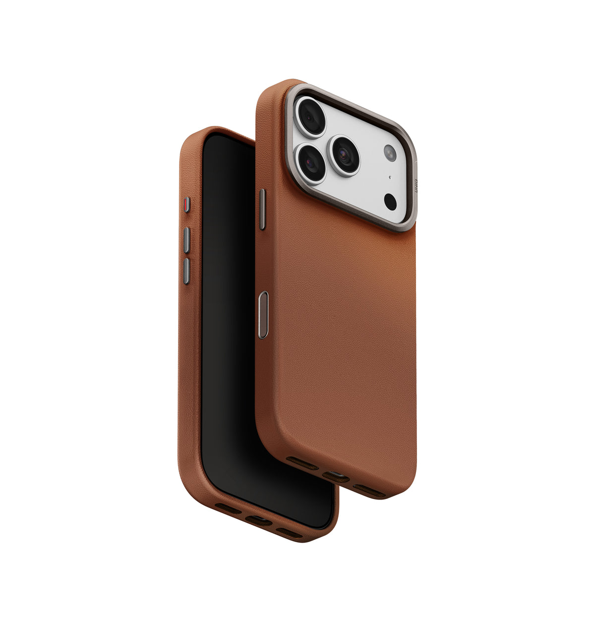 Carcasa Uniq Lyden Cuero Magsafe iPhone 18 Pro Max - Café