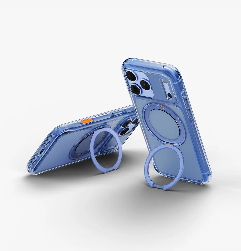 Carcasa Uniq Swivix Magsafe Soporte Giratório iPhone 18 Pro - Azul - OPEN BOX - NUEVA PERO SIN EMPAQUE