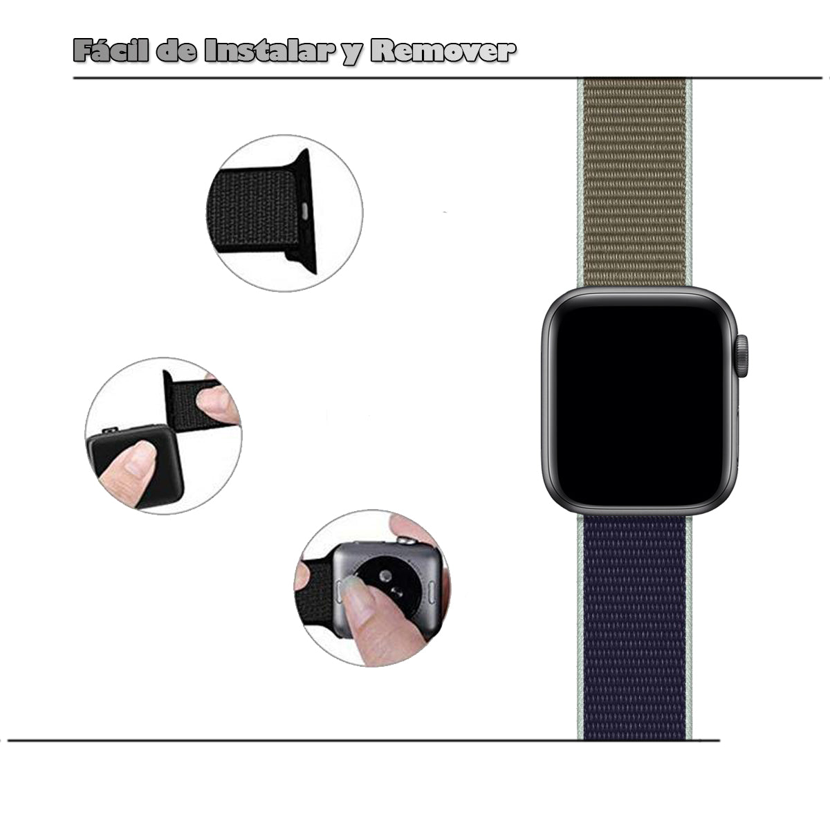 Correa De Nylon Apple Watch