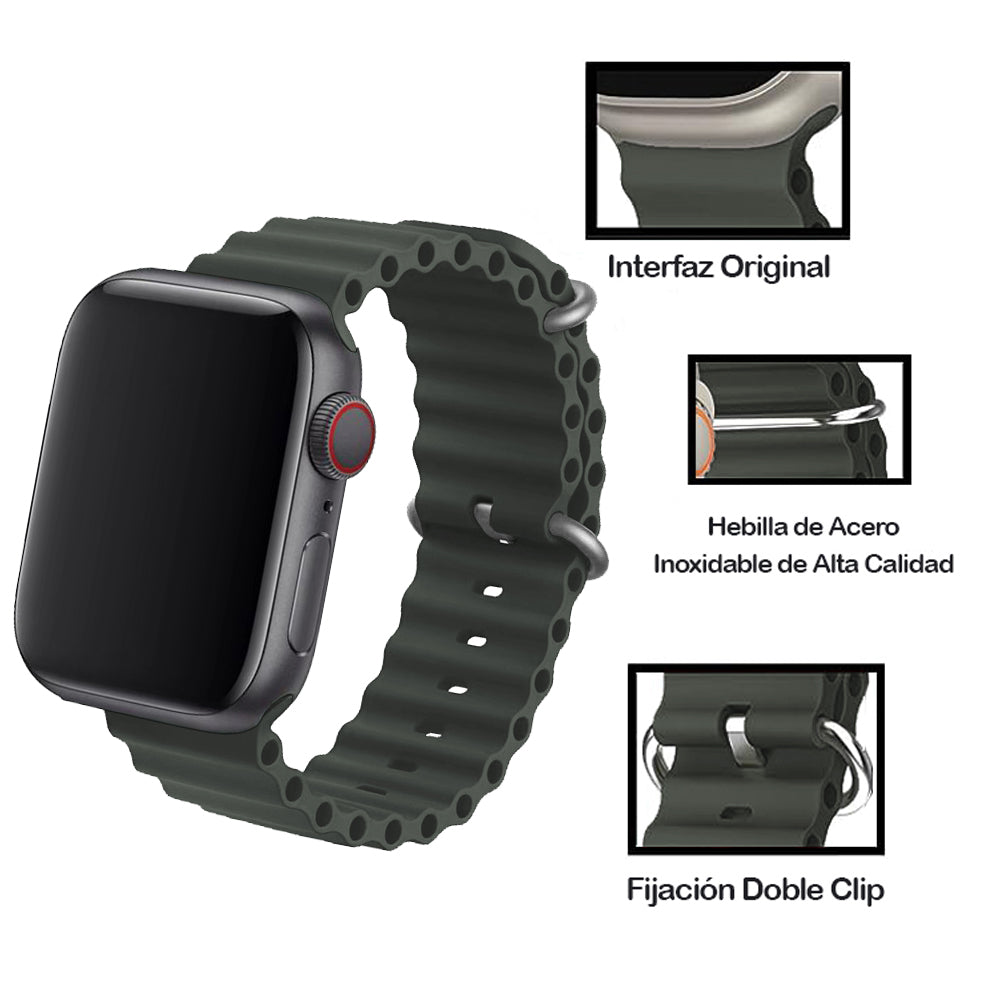 Correa de Silicona Oceano Apple Watch