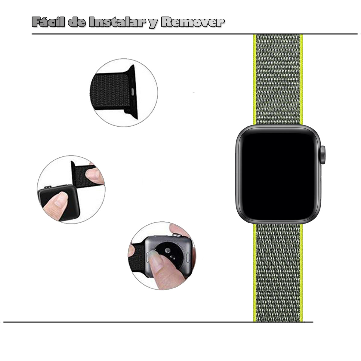 Correa De Nylon Apple Watch