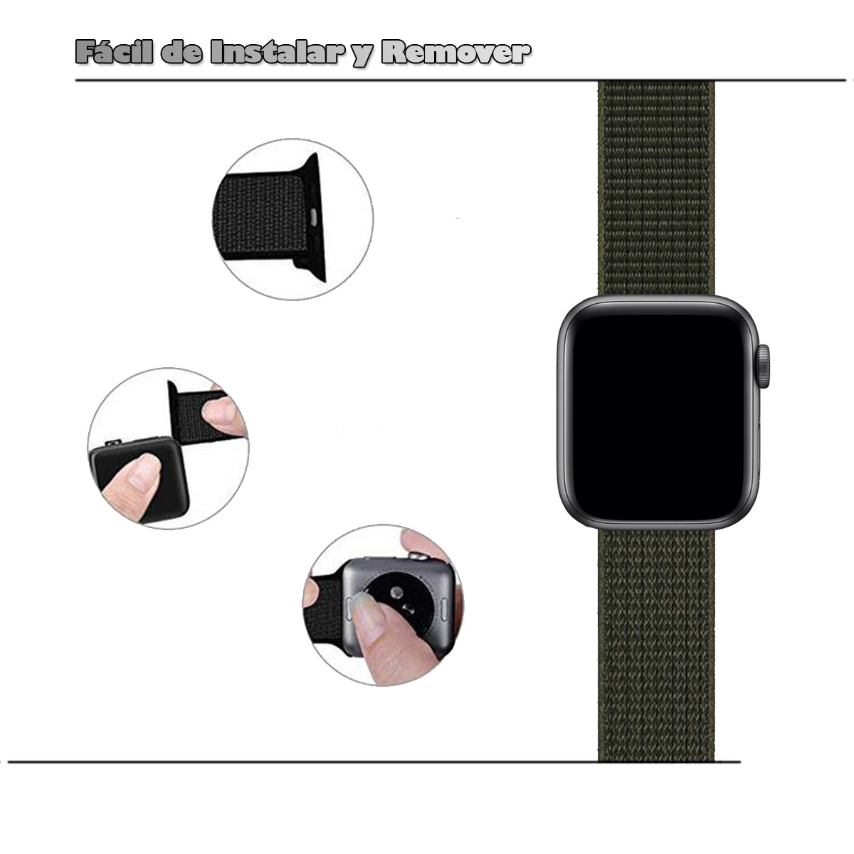 Correa De Nylon Apple Watch