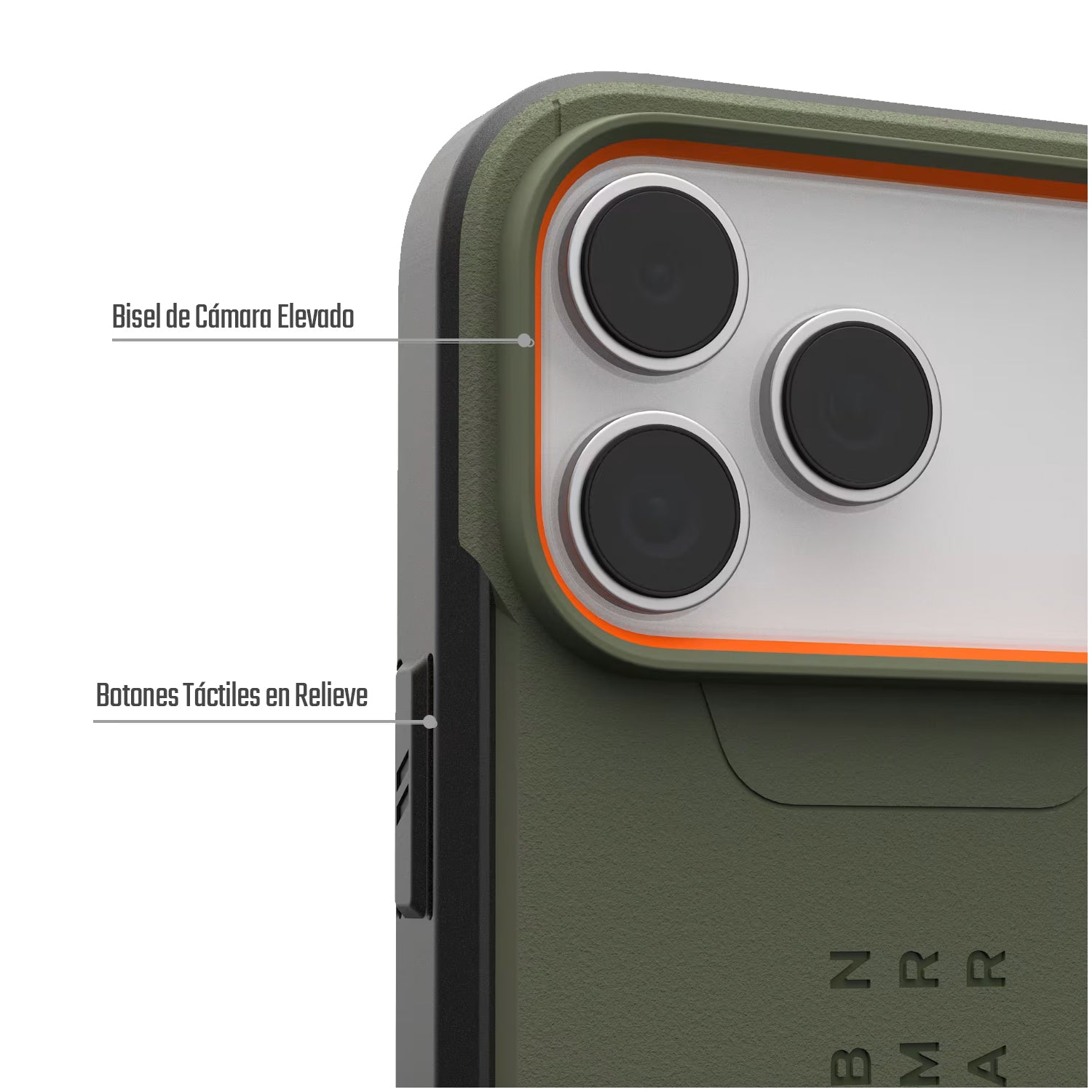 Carcasa / Funda Rugged Proteccion Profesional Para iPhone 17 Pro - Marca Uag Modelo Civilian Compatible Con Magsafe - Verde