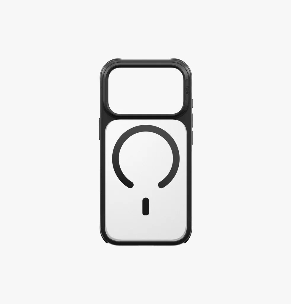 Carcasa Uniq Veren AF Hybrid Magsafe iPhone 17 Pro - Negra - OPEN BOX - NUEVA PERO SIN EMPAQUE