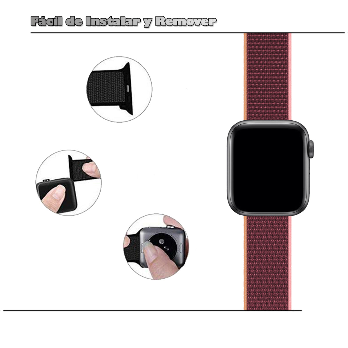 Correa De Nylon Apple Watch