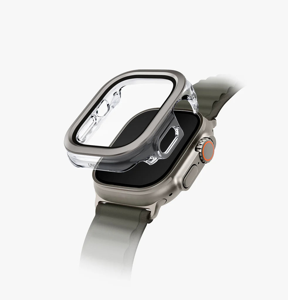 Protector + Vidrio Templado Uniq Voute Para Apple Watch Ultra Serie 1 & 2