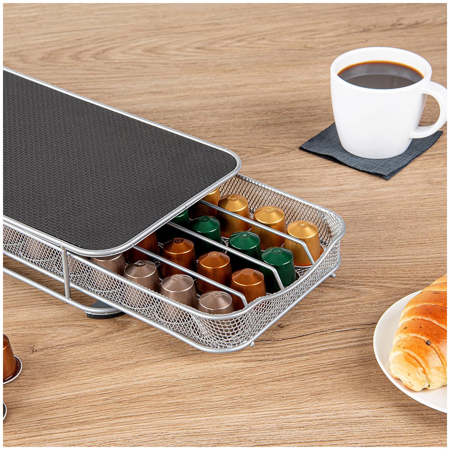 Organizador Cápsulas Nespresso - Bandeja para 40 Unidades