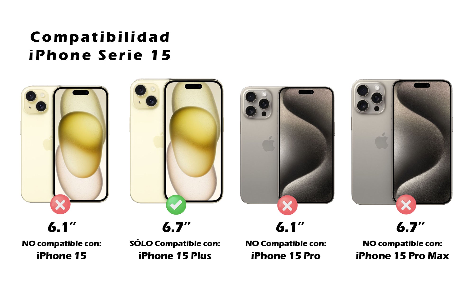 Carcasa Antigolpe Esquinas Reforzadas iPhone 15 Plus