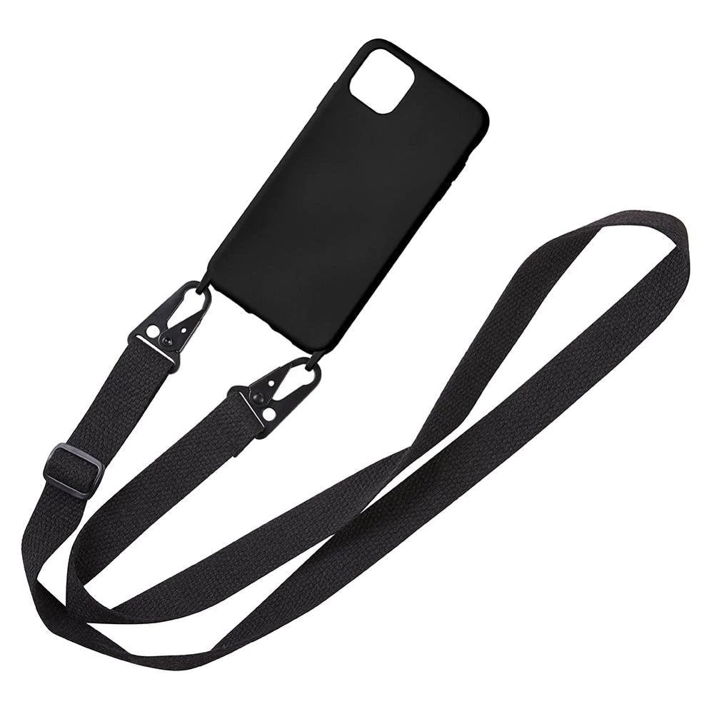 Carcasa de Silicona iPhone con Cinta / Cordon Ajustable iPhone XR