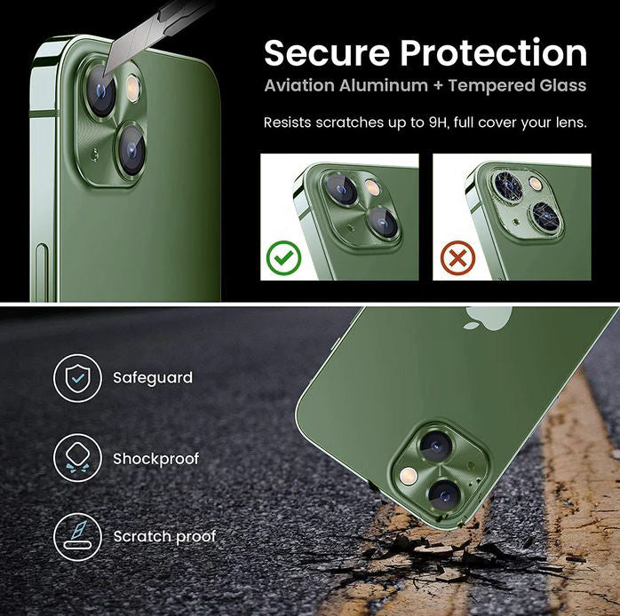 Protector De Cámara De Aluminio iPhone 13 Mini / 13 Normal