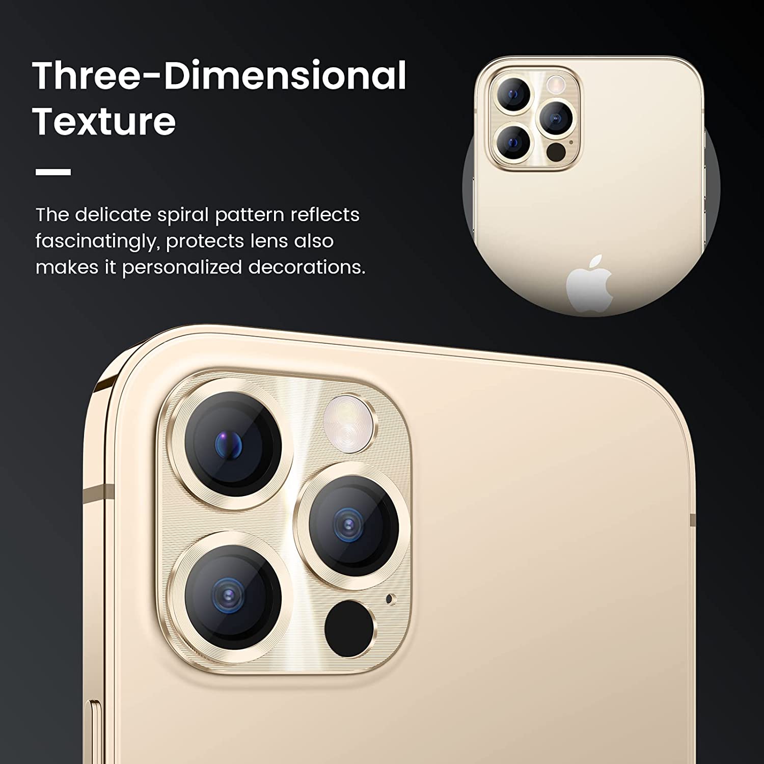 Protector De Cámara De Aluminio iPhone 13 Pro / 13 Pro Max