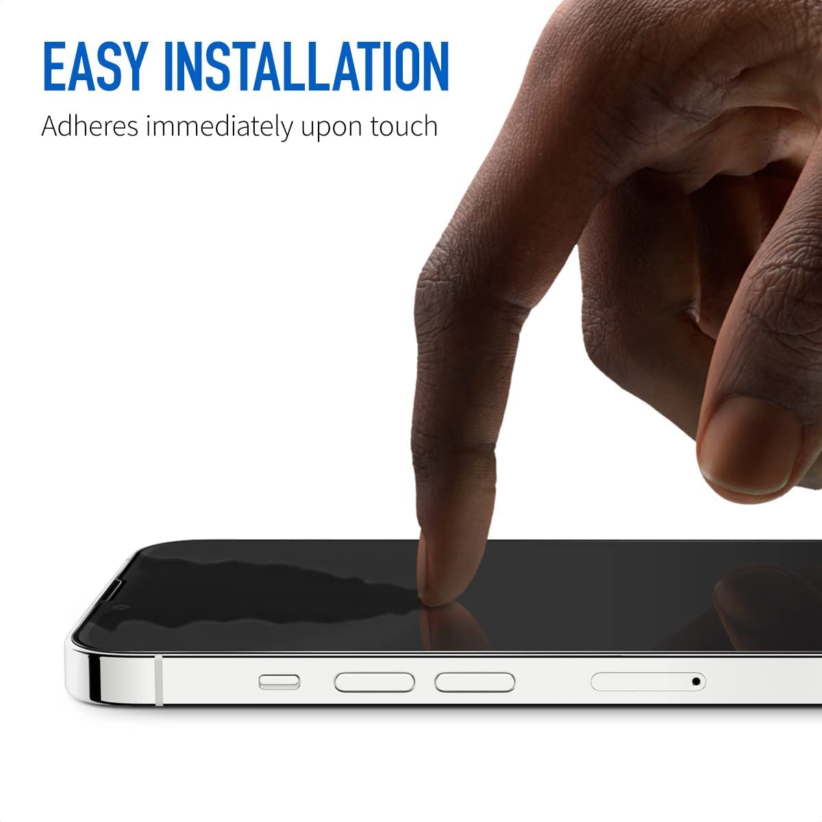 Lámina Antiespia King Kong de Vidrio Templado 3D iPhone 13 Mini