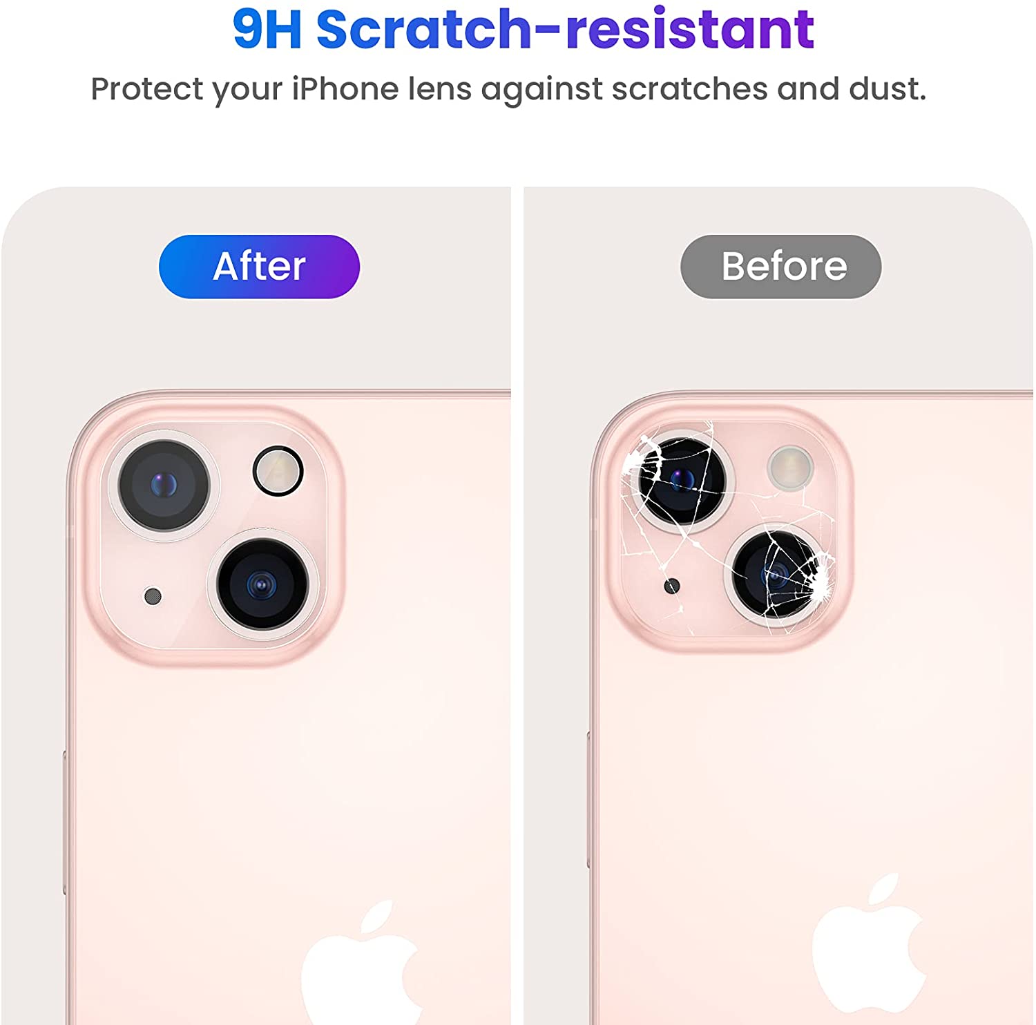 Protector De Vidrio Cámara iPhone 14 / 14 Plus