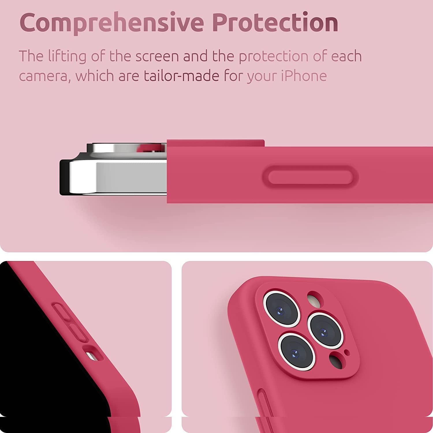 Carcasa Silicona Full iPhone 13 Pro