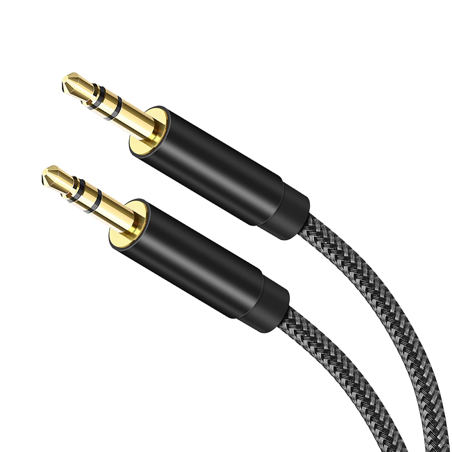 Cable De Audio Auxiliar Trenzado 3.5 MM 2 Metros