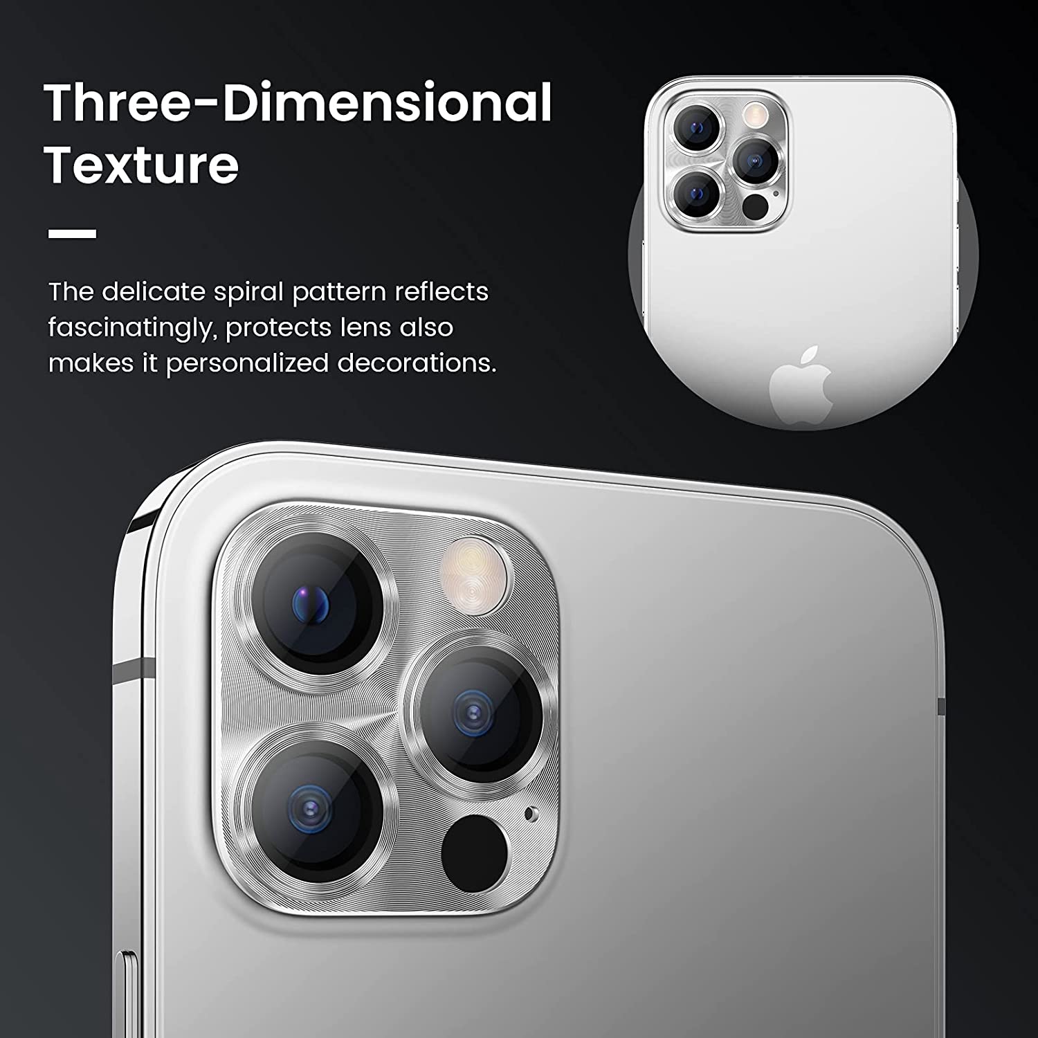 Protector De Cámara De Aluminio iPhone 13 Pro / 13 Pro Max