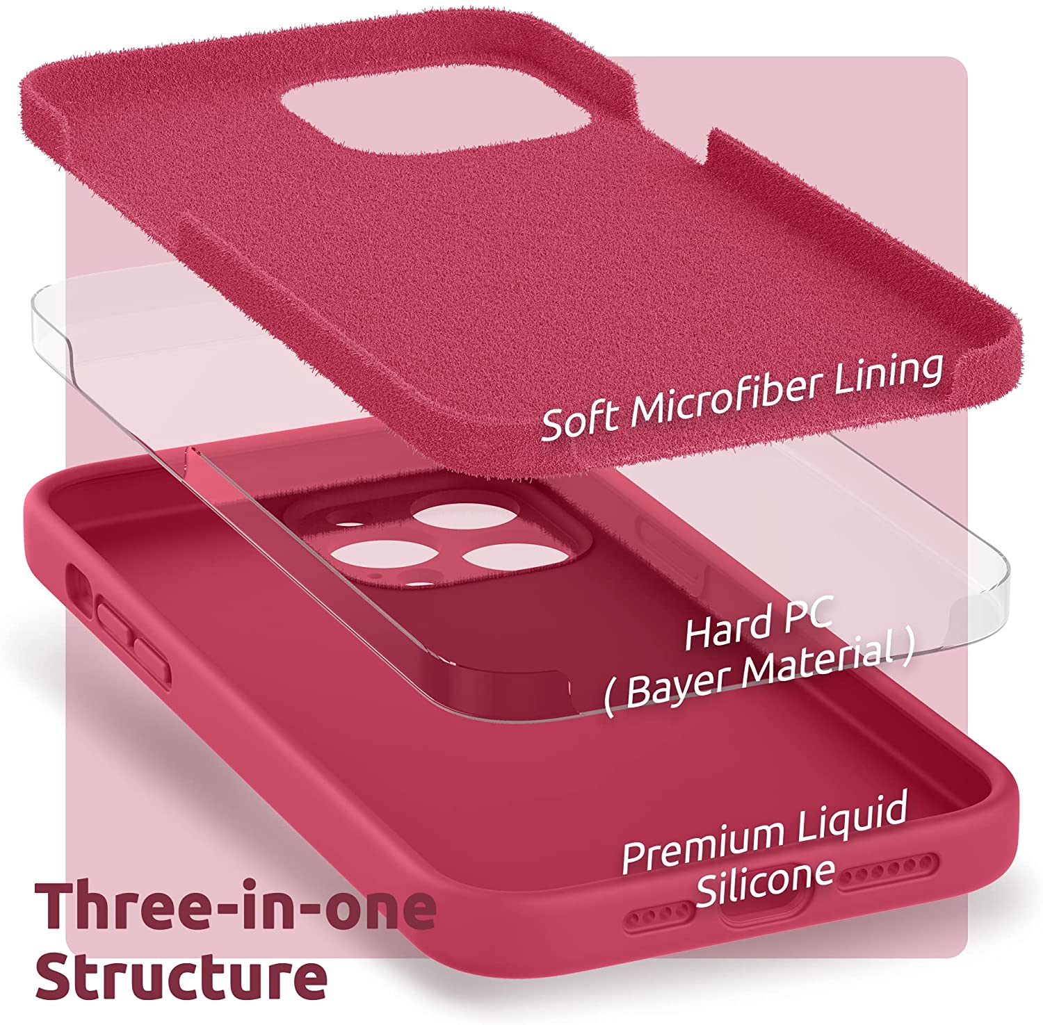 Carcasa Silicona Full iPhone 13 Pro