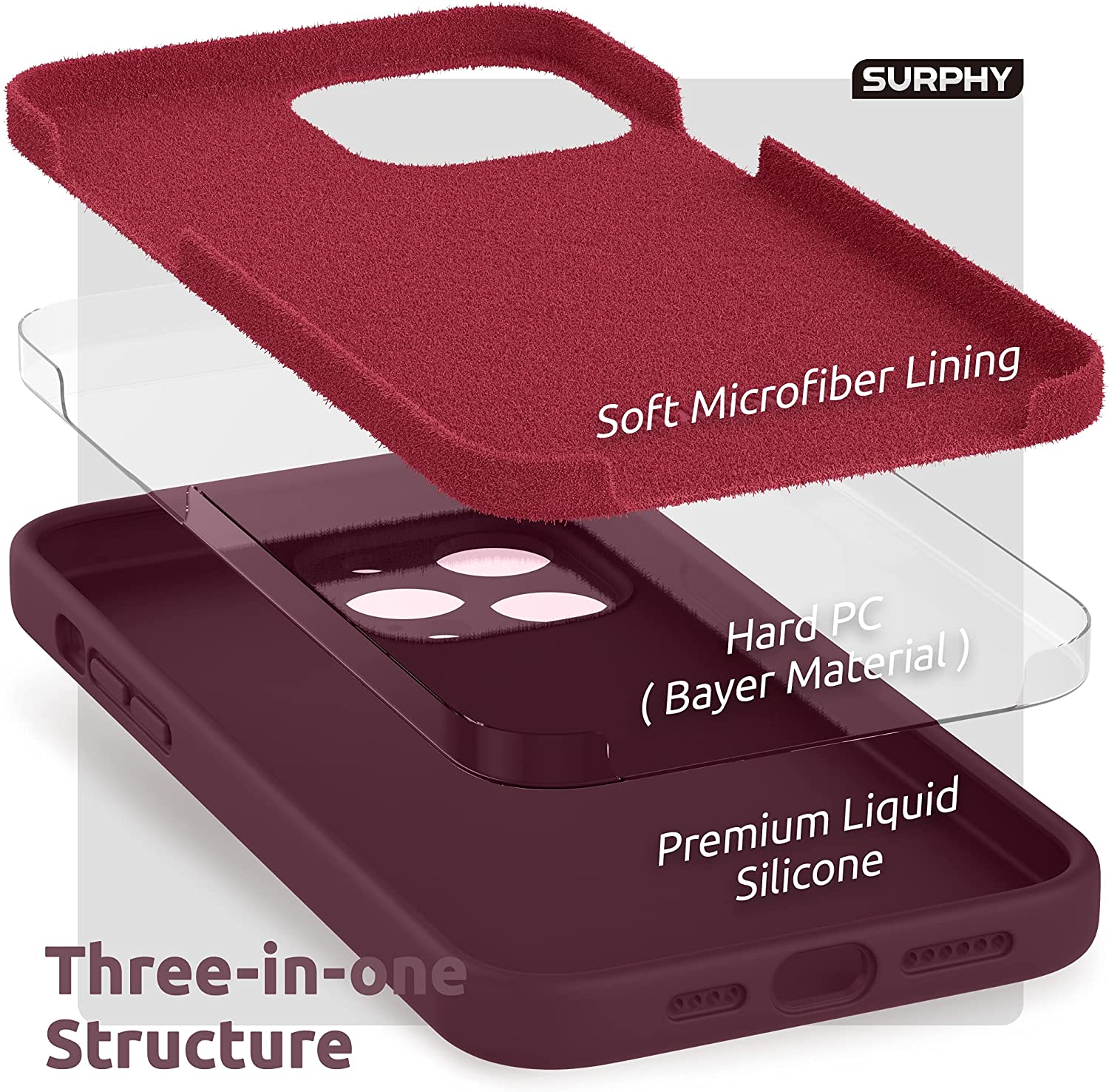 Carcasa Silicona Full iPhone 12 Pro Max