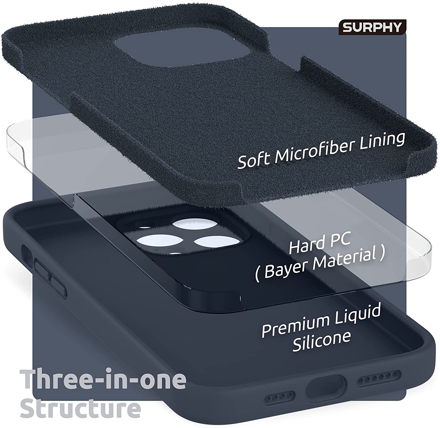 Carcasa Silicona Full iPhone 12 Pro Max