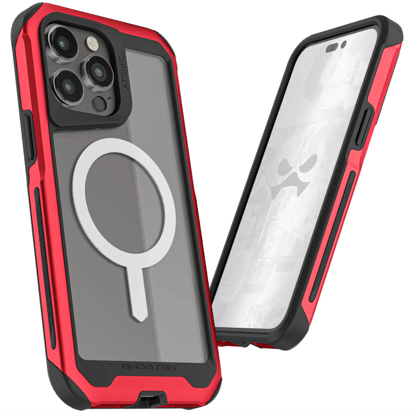 Carcasa Ghostek Atomic Slim MagSafe iPhone 14 Pro – Protección Militar de Aluminio Antigolpes