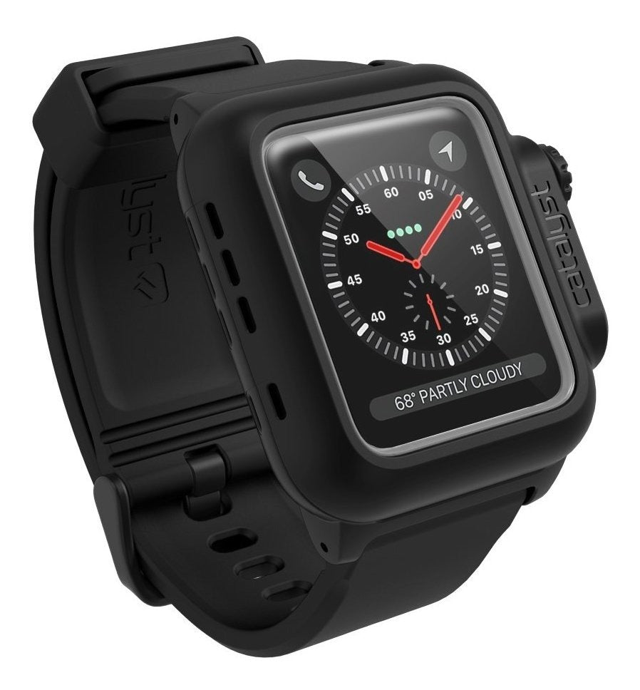 Correa + Carcasa Catalyst Waterproof Sumergible Apple Watch 42 MM - Negra