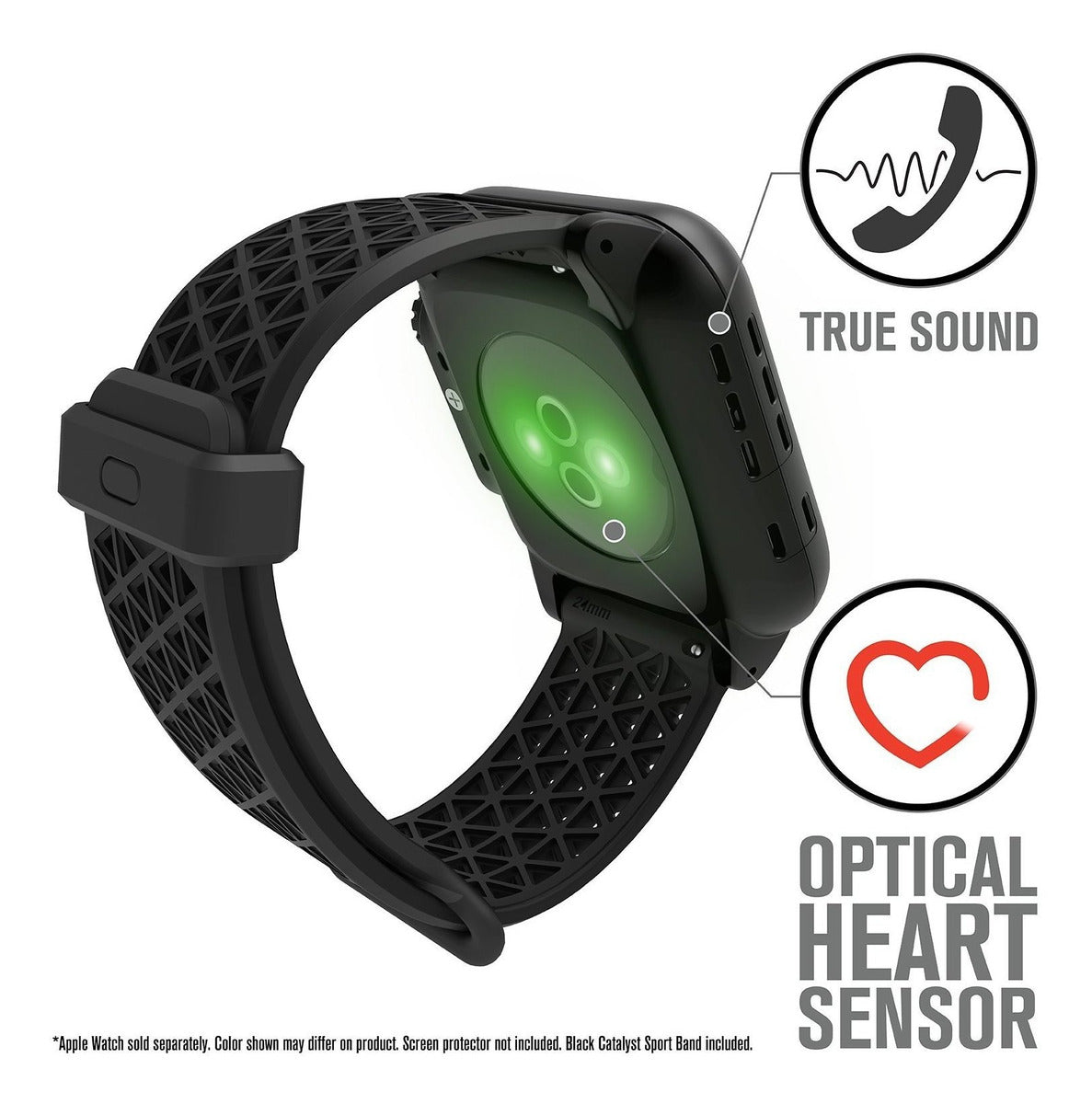Correa Deportiva + Carcasa Catalyst Waterproof Sumergible Apple Watch 42 MM