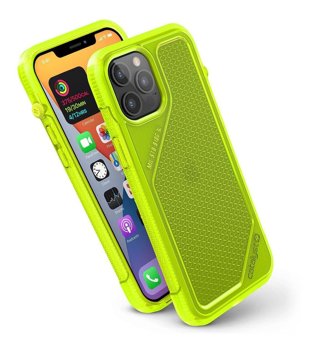 Carcasa Catalyst Vibe Series iPhone 12 Pro Max - Amarillo Neon