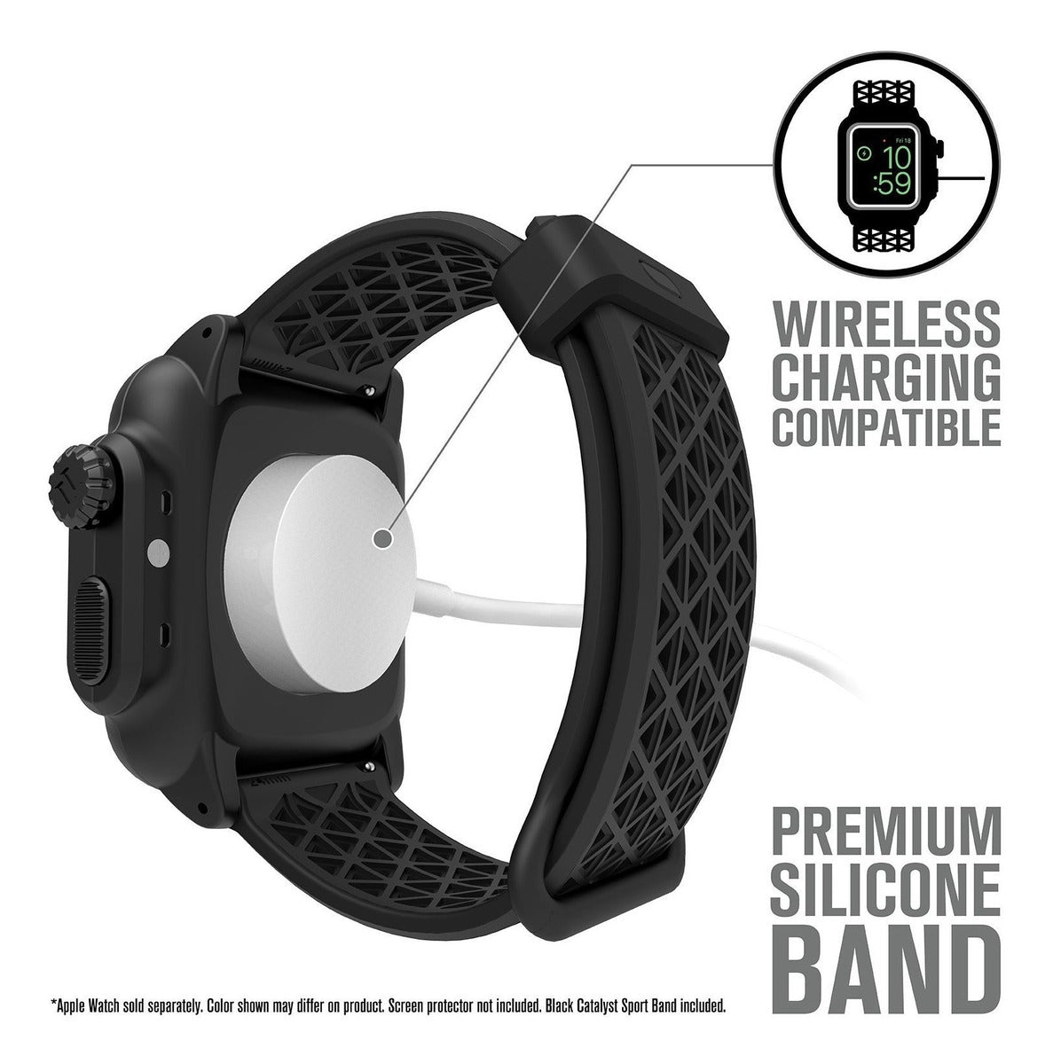 Correa Deportiva + Carcasa Catalyst Waterproof Sumergible Apple Watch 42 MM